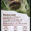 Baleful Beholder // Beholder (AAFR-001) - Adventures in the Forgotten Realms Art Series (Borderless)