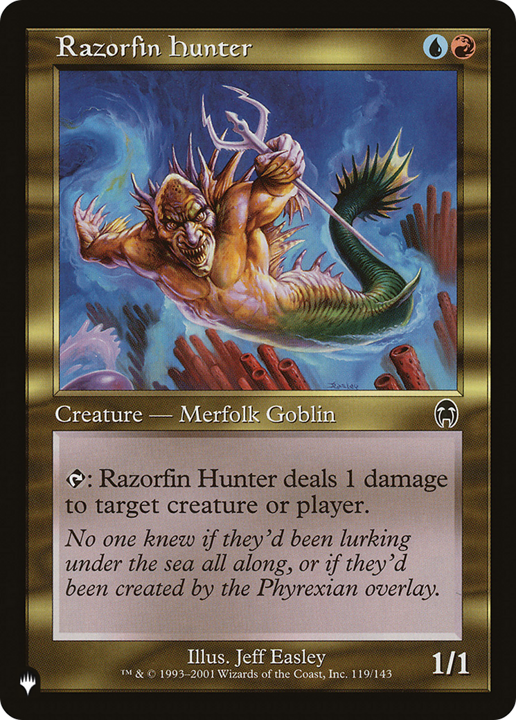 Razorfin Hunter (LIST-119/143) - The List
