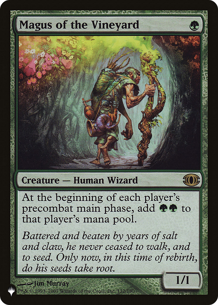 Magus of the Vineyard (LIST-132/180) - The List