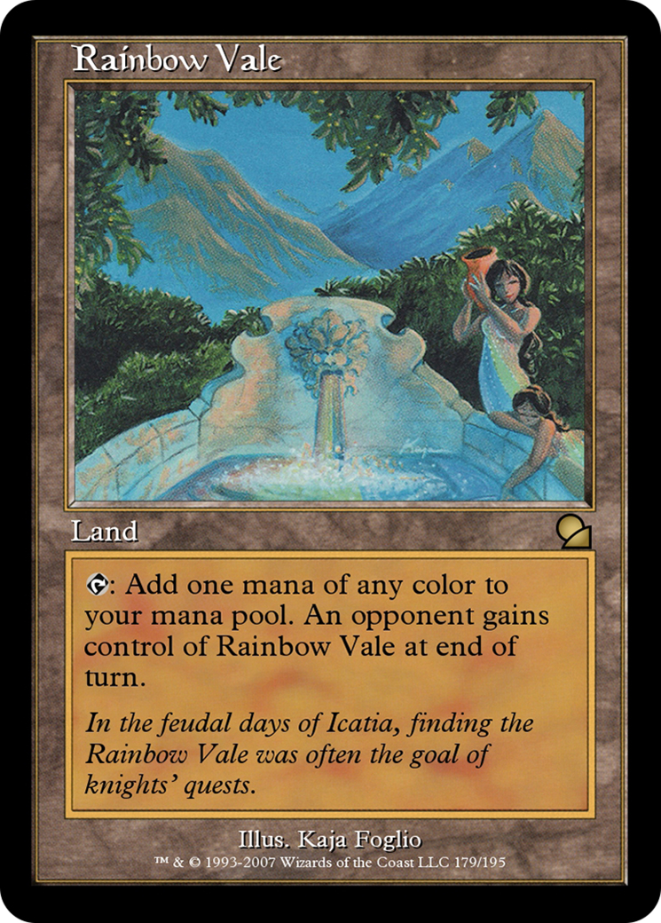 Rainbow Vale (ME1-179) - Masters Edition Foil