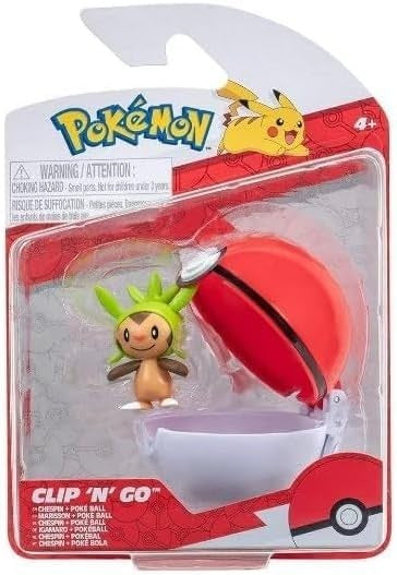 Pokémon: Clip n Go + Poké Ball (Official Merchandise)