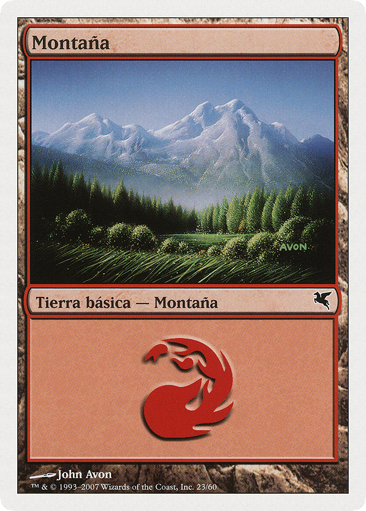 Mountain (Italian) - "Montagna" (I23) (PSAL-I23) - Salvat 2005