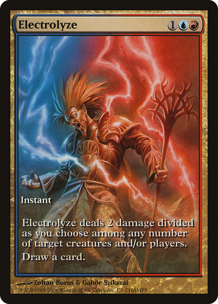Electrolyze (CHAMPS-001) - Champs and States