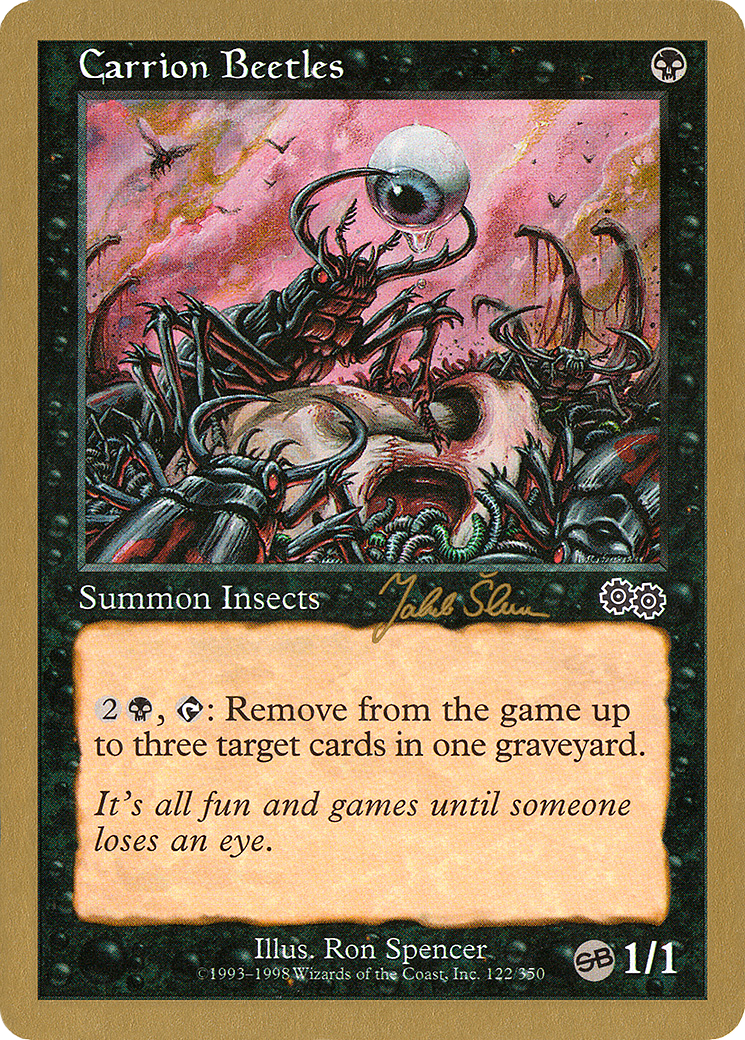 Carrion Beetles - 1999 Jakub Slemr (USG) (SB) (WCD-) - World Championship Decks 1999