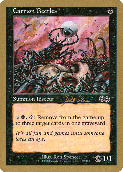 Carrion Beetles - 1999 Jakub Slemr (USG) (SB) (WCD-) - World Championship Decks 1999