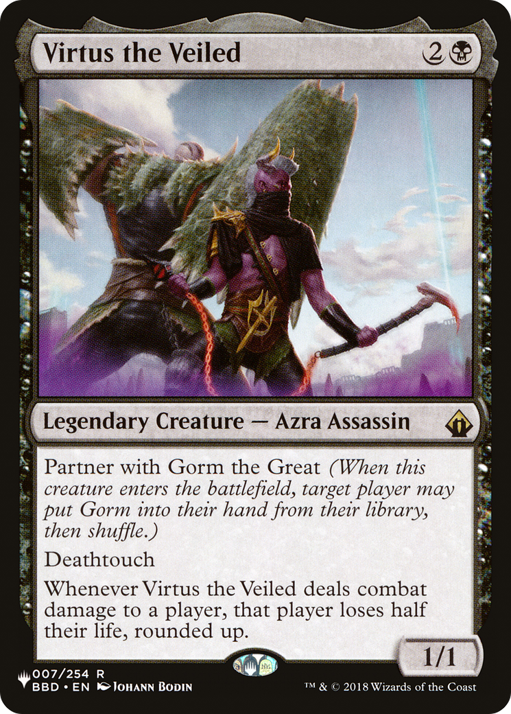 Virtus the Veiled (LIST-007/254) - The List