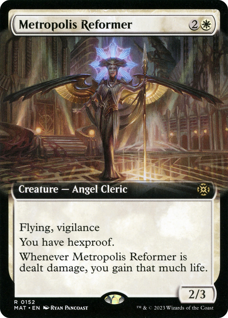 Metropolis Reformer (Extended Art) (MAT-152) - March of the Machine: The Aftermath: (Extended Art) Foil