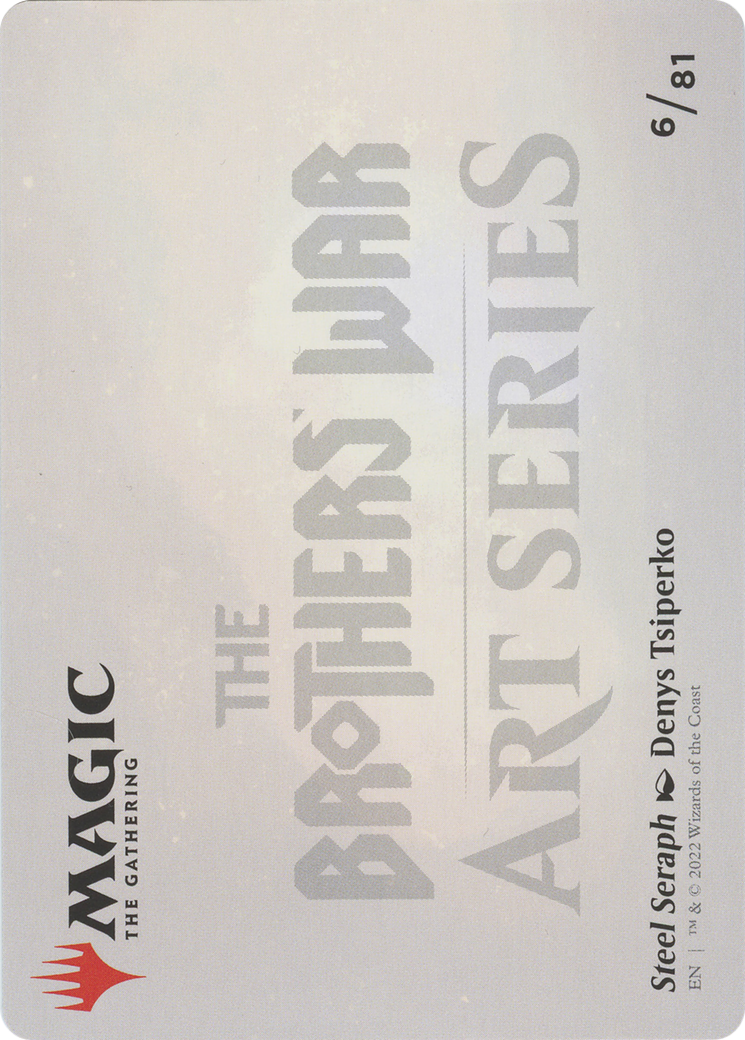 Steel Seraph // Steel Seraph (ABRO-006) - The Brothers' War Art Series (Borderless)