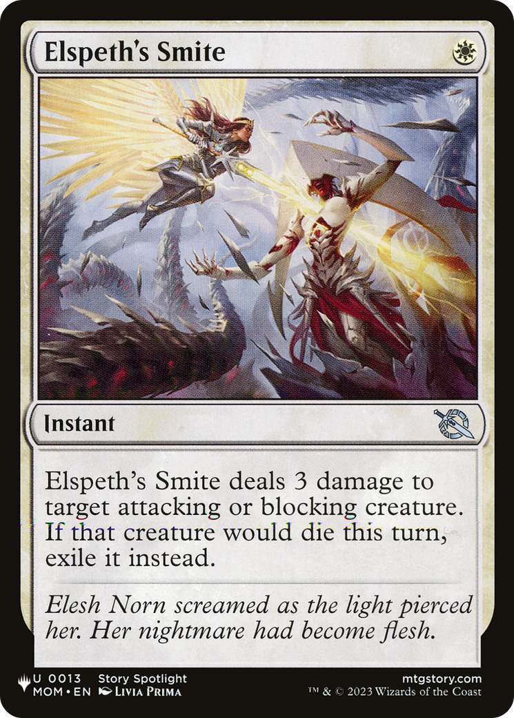 Elspeth's Smite (LIST-0013) - The List