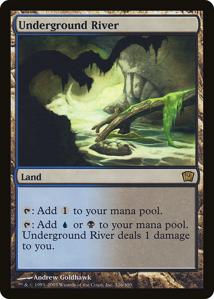Underground River (9ED-326) - 9th Edition