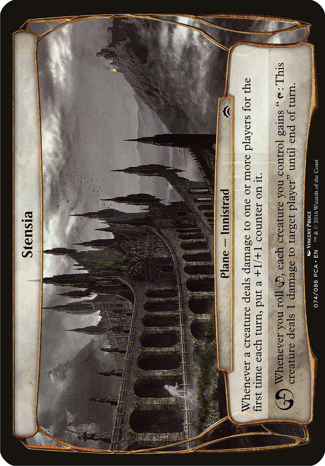 Stensia (Planechase Anthology) (OVER-) - Planechase Anthology Planes