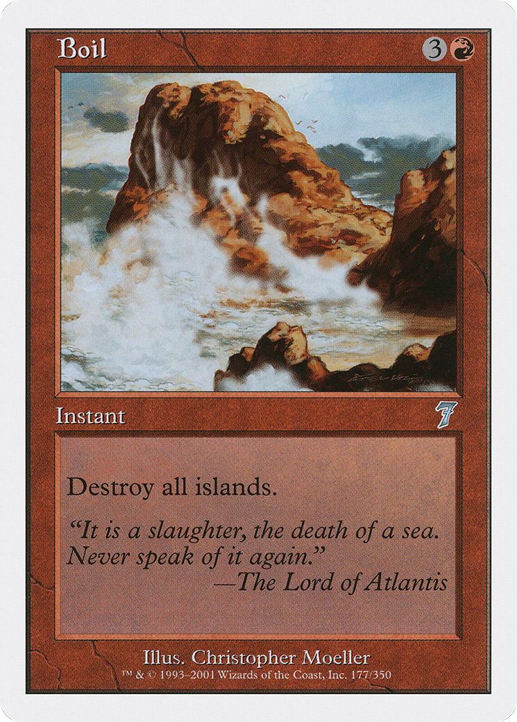 Boil (7ED-177) - 7th Edition