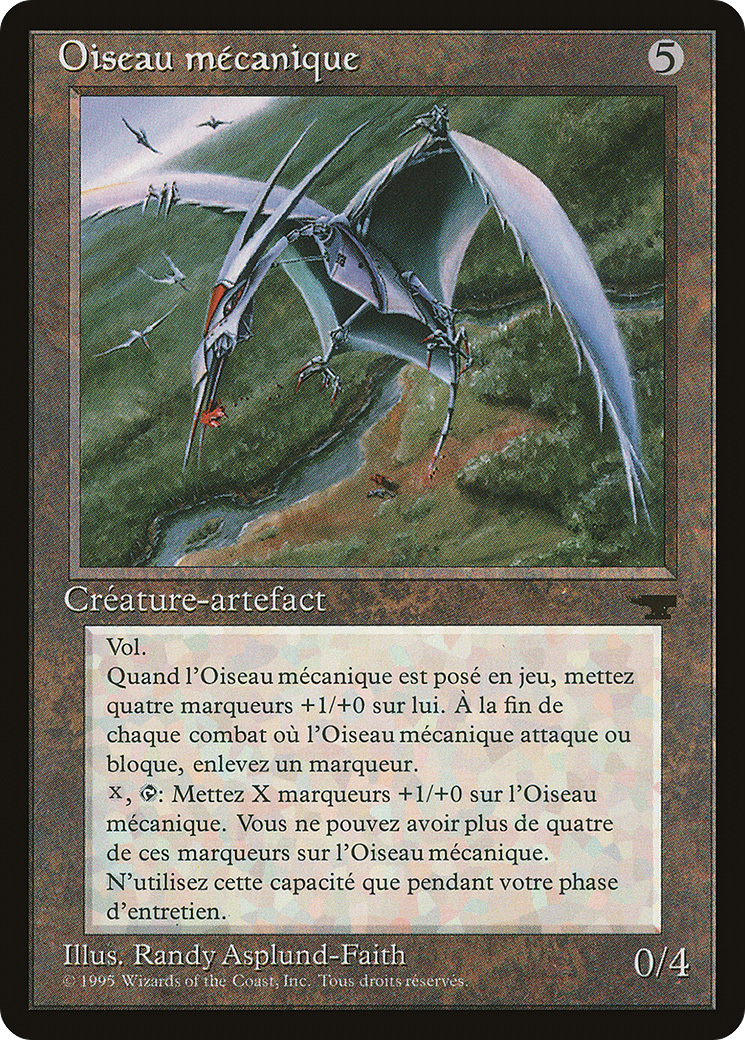 Clockwork Avian (French) - "Oiseau mecanique" (REN-) - Renaissance