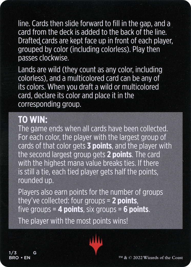 Mishra's Manufactory // Mishra's Manufactory (cont'd) (MBRO-001) - The Brothers' War Minigames