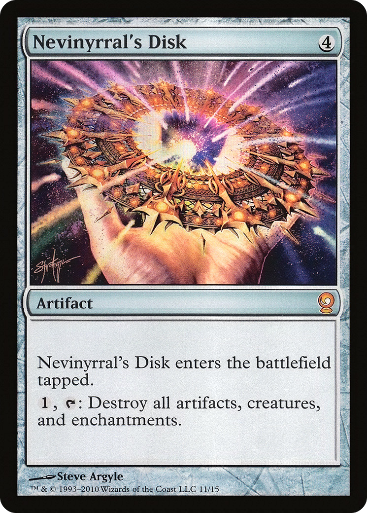 Nevinyrral's Disk (V10-) - From the Vault: Relics Foil