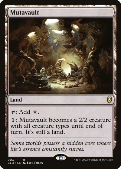Mutavault [Commander Legends: Battle for Baldur's Gate]