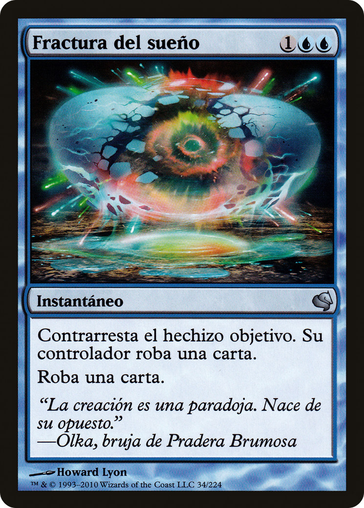 Dream Fracture (Spanish) - "Fractura del sueno" (PS11-034) - Salvat 2011