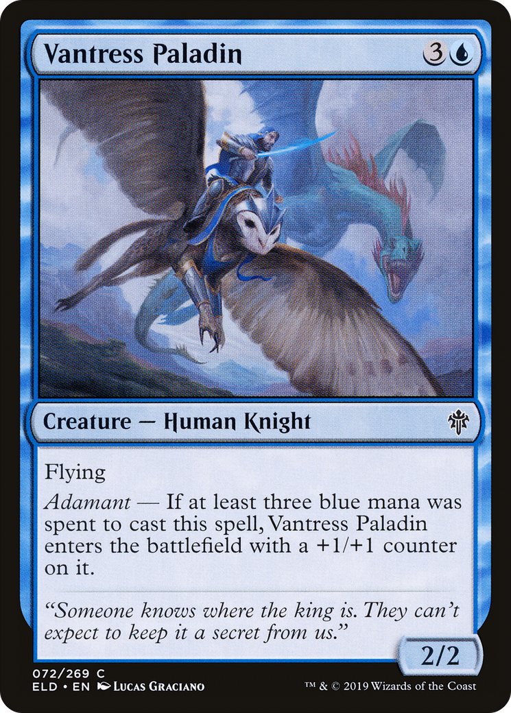 Vantress Paladin (ELD-072) - Throne of Eldraine