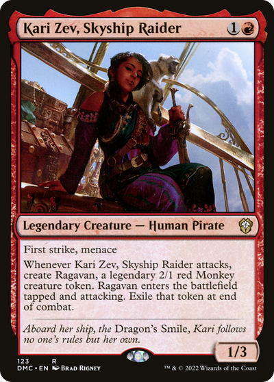 Kari Zev, Skyship Raider [Dominaria United Commander]