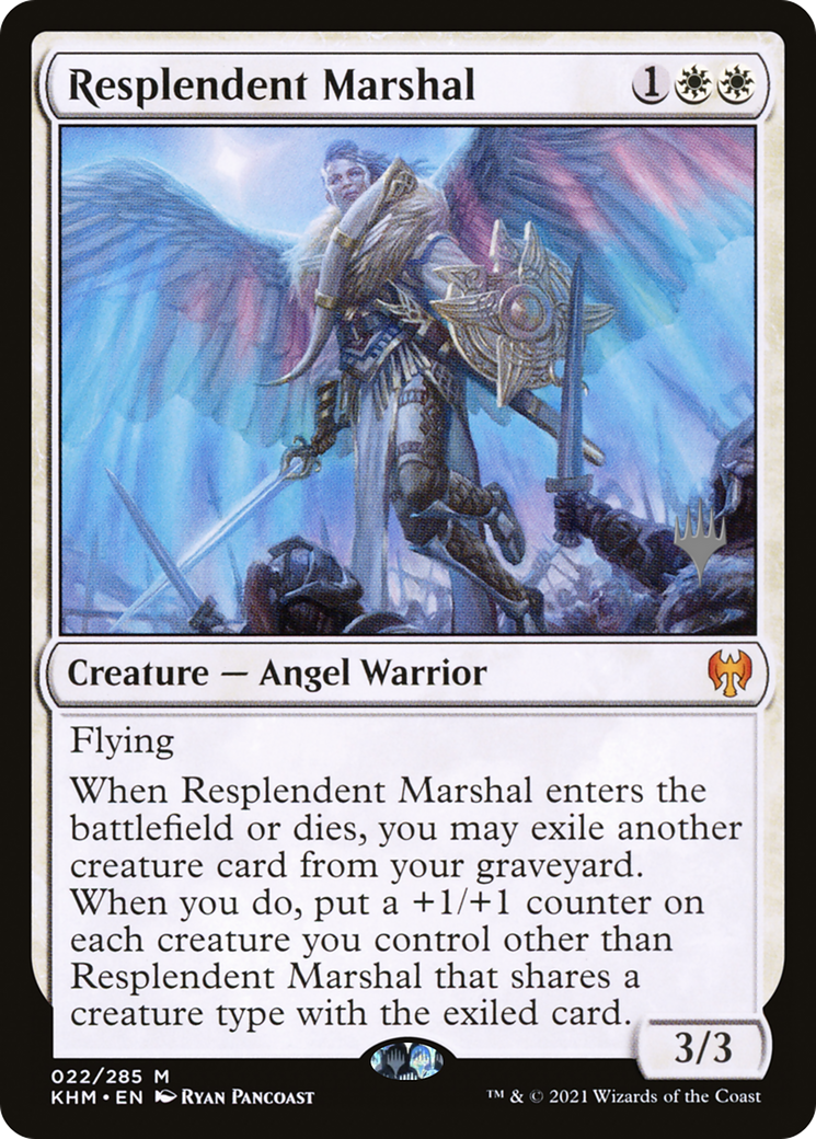 Resplendent Marshal (PPKHM-022) - Kaldheim Promos Foil