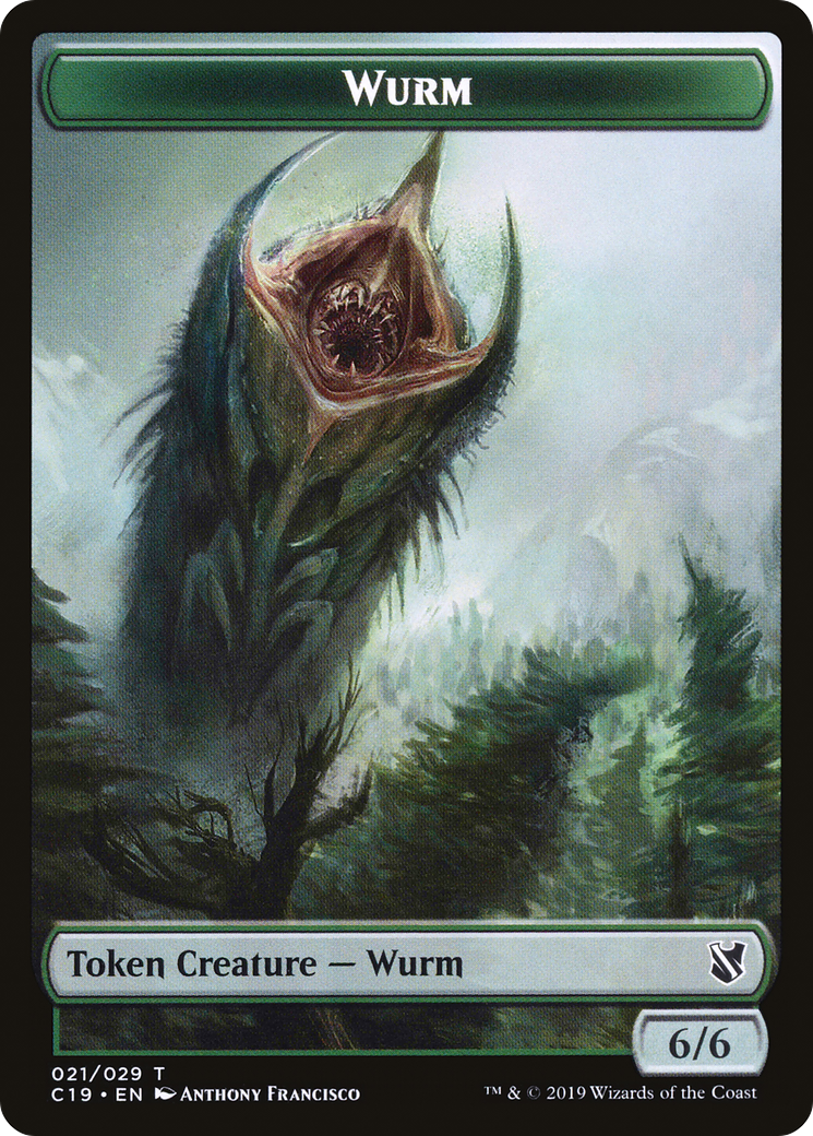 Wurm (TC19-021) - Commander 2019 Tokens