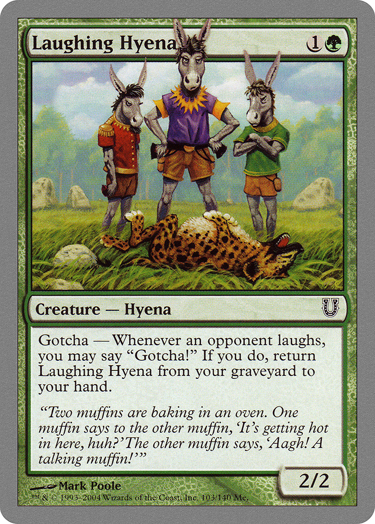 Laughing Hyena (UNH-103) - Unhinged