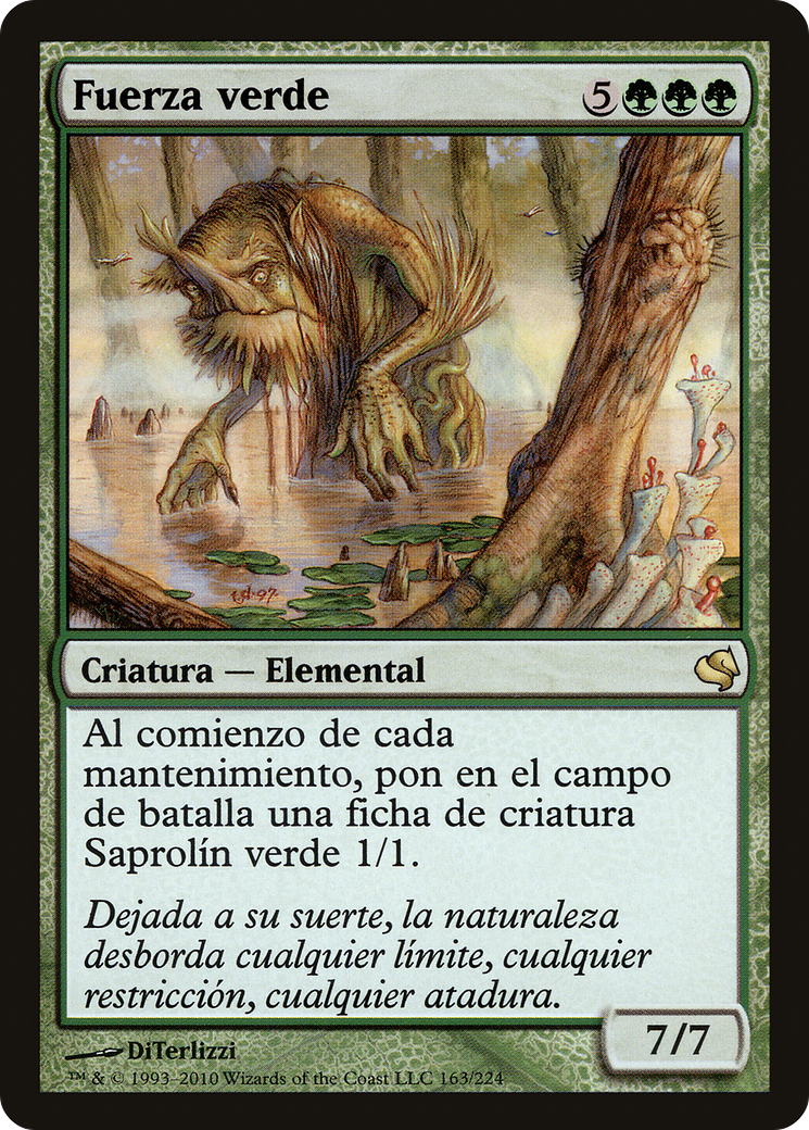 Verdant Force (Spanish) - "Fuerza verde" (PS11-163) - Salvat 2011