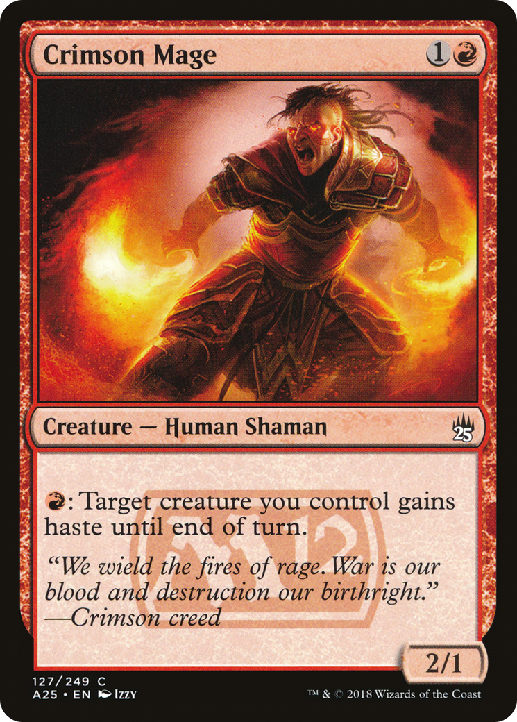 Crimson Mage (A25-127) - Masters 25