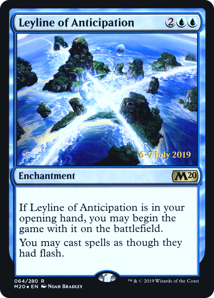 Leyline of Anticipation (PRE-064) - Core Set 2020 Promos Foil