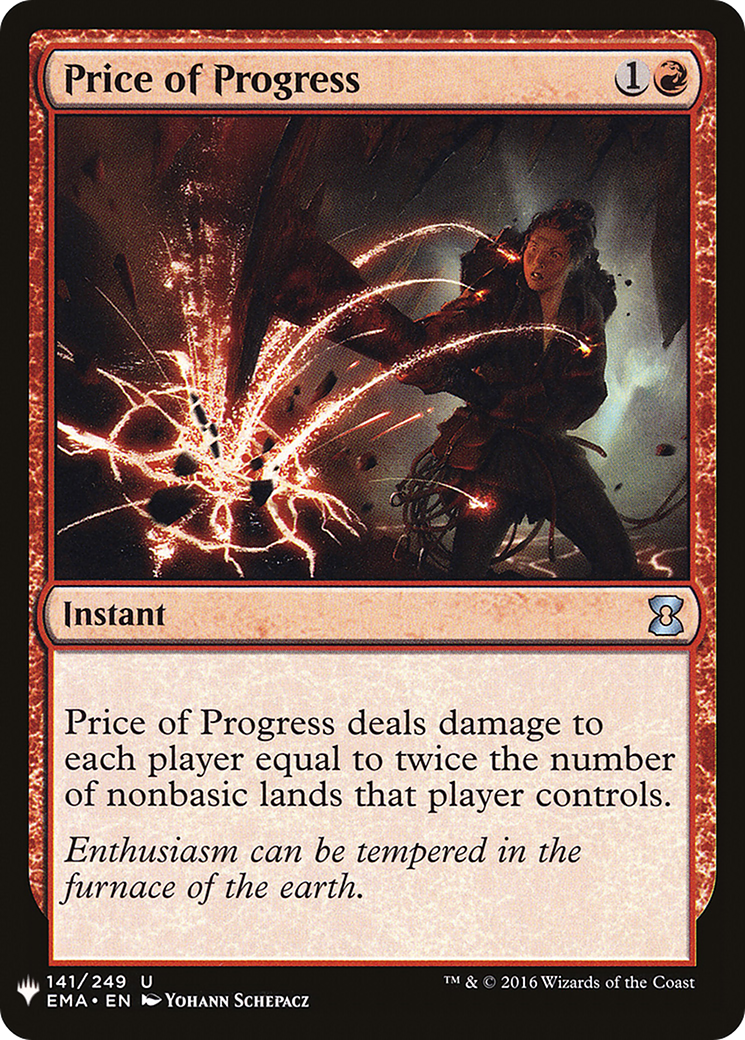 Price of Progress (LIST-141) - The List