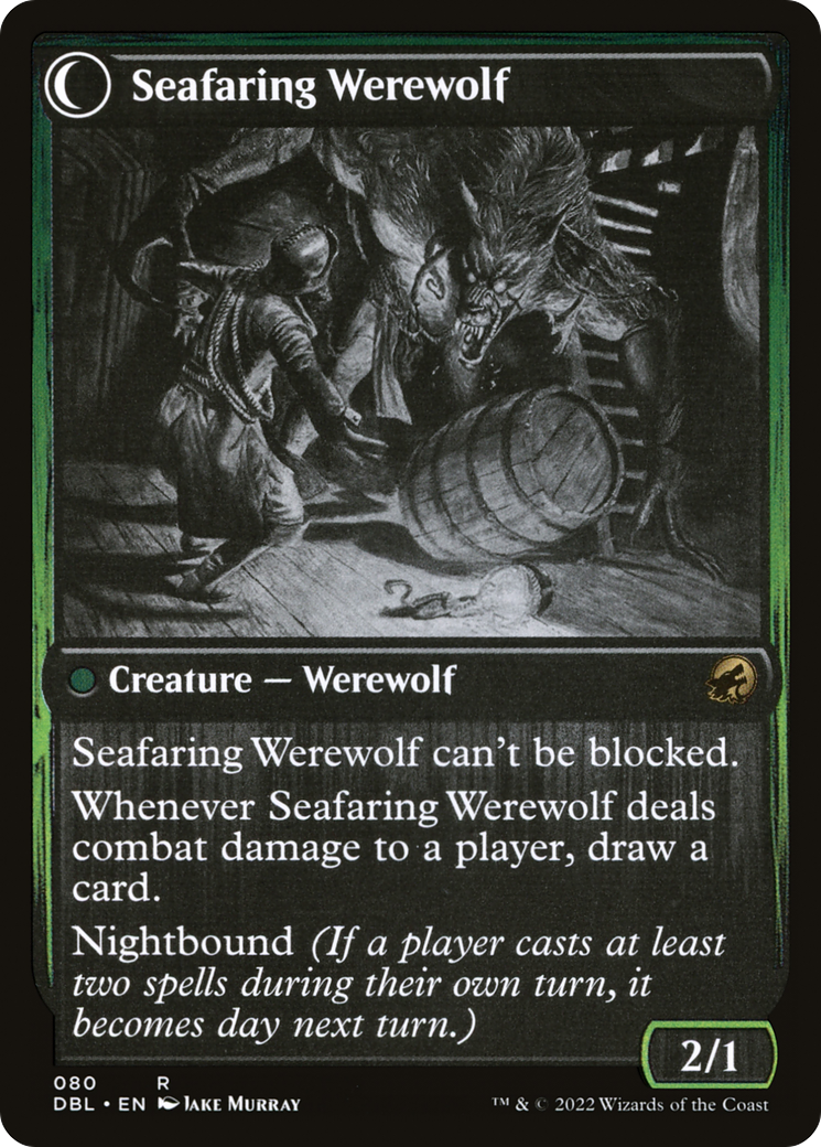 Suspicious Stowaway (DBL-080) - Innistrad: Double Feature: (Double Faced Transform)