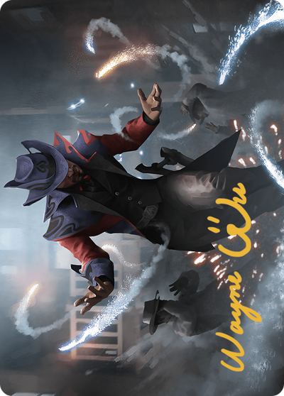Razzle-Dazzler // Razzle-Dazzler (AOTJ-008) - Outlaws of Thunder Junction Art Series (Borderless) Foil