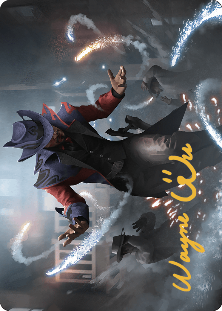 Razzle-Dazzler // Razzle-Dazzler (AOTJ-008) - Outlaws of Thunder Junction Art Series (Borderless) Foil
