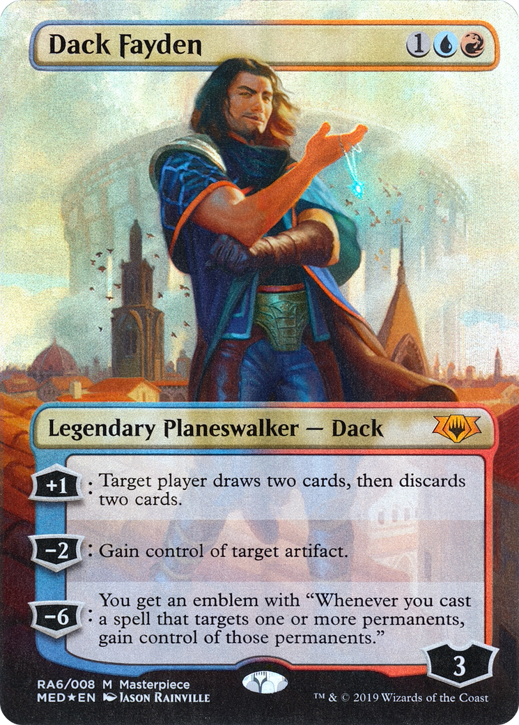 Dack Fayden (MED2-RA6) - Mythic Edition (Borderless) Foil