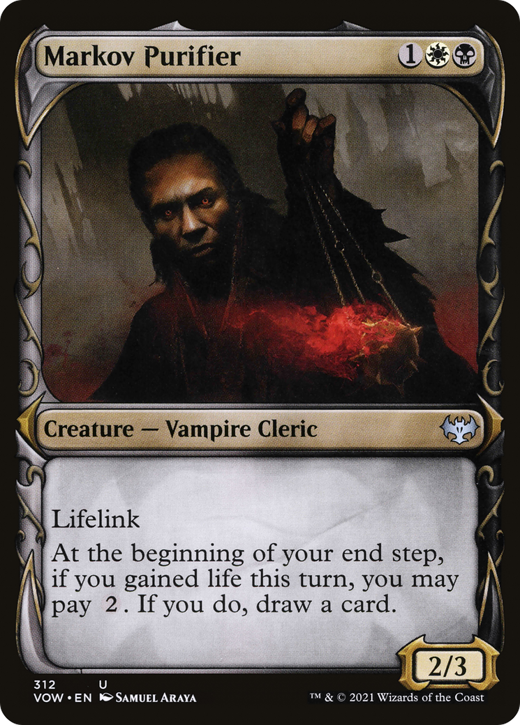 Markov Purifier (Showcase) (VOW-312) - Innistrad: Crimson Vow: (Showcase)