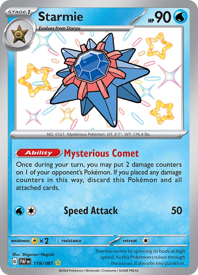 Starmie (119/091) [Scarlet & Violet: Paldean Fates]