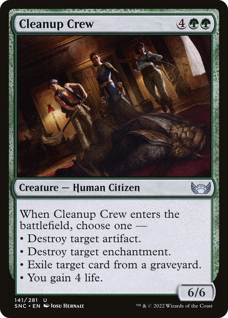 Cleanup Crew (SNC-141) - Streets of New Capenna Foil
