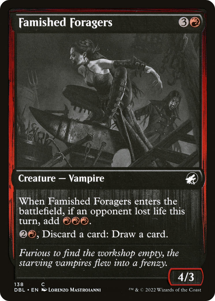 Famished Foragers (DBL-138) - Innistrad: Double Feature