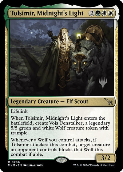 Tolsimir, Midnight's Light (Promo Pack) [Murders at Karlov Manor Promos]