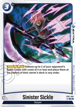 Sinister Sickle (FB01-068) - Awakened Pulse Holofoil