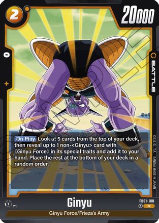 Ginyu - FB01-108 (FB01-108) - Awakened Pulse Holofoil
