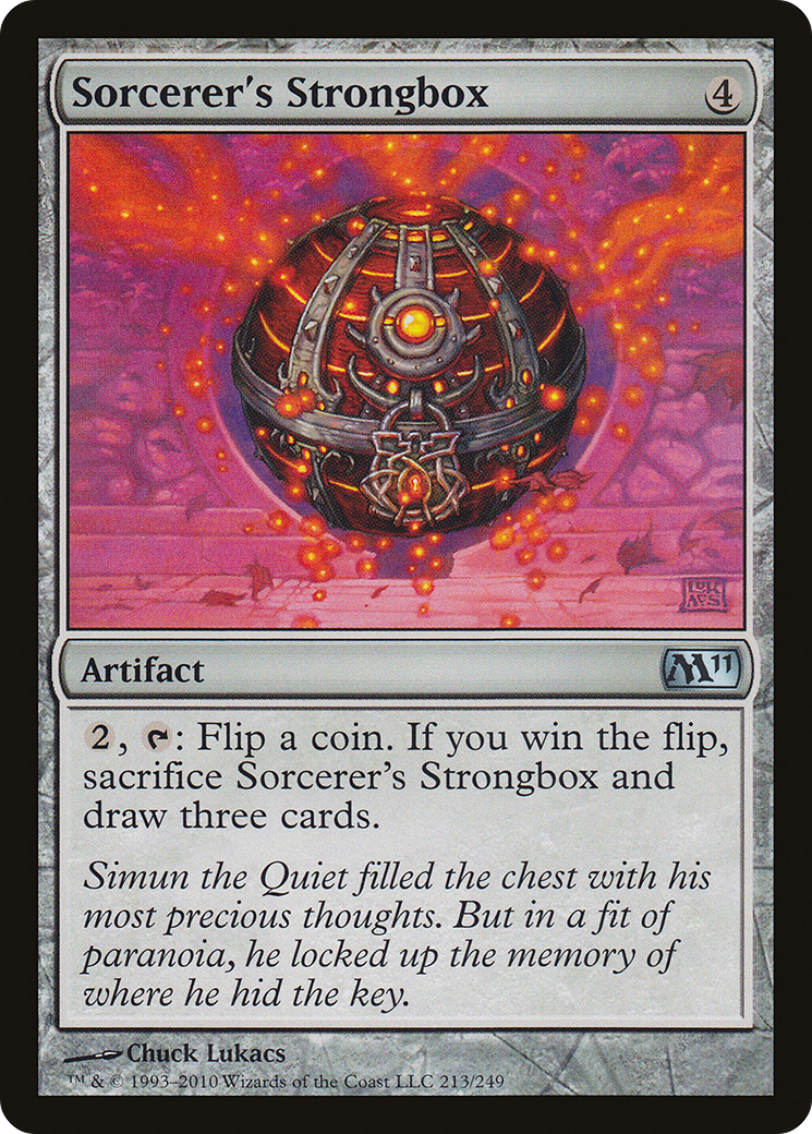 Sorcerer's Strongbox (M11-213) - Magic 2011 Foil