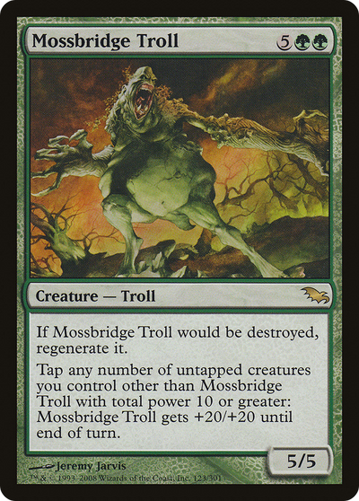 Mossbridge Troll [Shadowmoor]