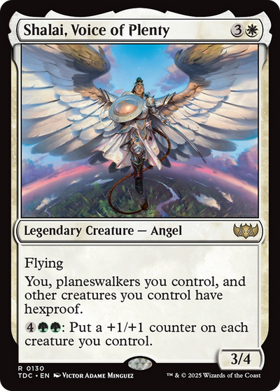 Shalai, Voice of Plenty (TDC-130) - Commander: Tarkir: Dragonstorm