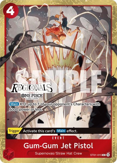 Gum-Gum Jet Pistol (Online Regional 2024) [Participant] [One Piece Promotion Cards]