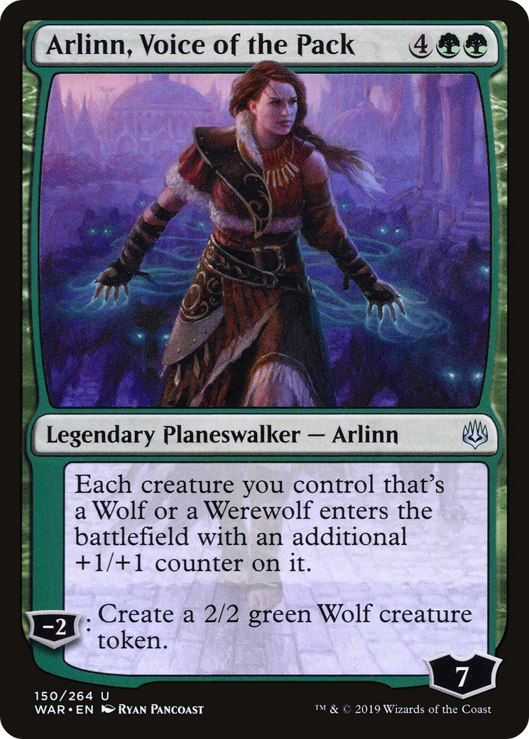 Arlinn, Voice of the Pack (WAR-150) - War of the Spark Foil