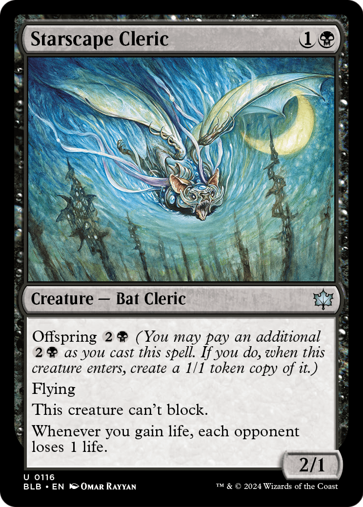 Starscape Cleric (BLB-116) - Bloomburrow