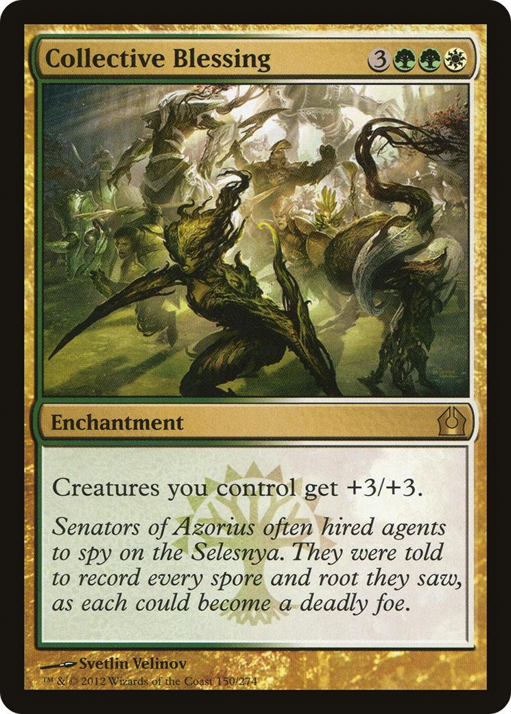 Collective Blessing (RTR-150) - Return to Ravnica Foil