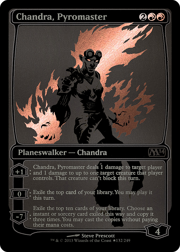 Chandra, Pyromaster (SDCC 2013 Exclusive) (MEDIA-132) - San Diego Comic-Con 2013 Foil