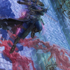 Kaya, Geist Hunter // Kaya, Geist Hunter (AVOW-003) - Crimson Vow Art Series (Borderless) Foil